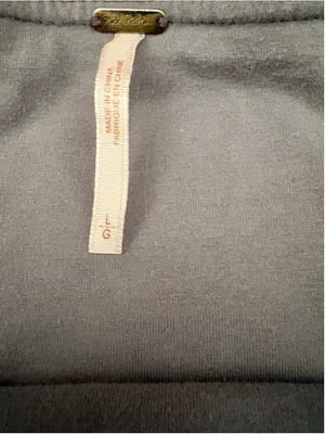 Free People Essential Scrunch Skirt Grey Combo Women's Size L thumbnail 6