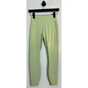 ALO yoga leggings and sports bra set in Iced Green Tea Heather Size X-Small leggings and size small bra thumbnail 3