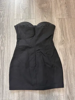 New Showpo Blaire Playsuit Strapless Bustier Tailored Playsuit Size XS MSRP $79 thumbnail 9