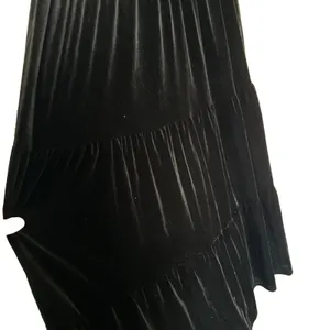 Baltic Born Size 3x Black Artemis Velvet Maxi Dress Tiered V Neck thumbnail 3