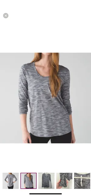Lululemon Long Sleeve thumbnail 5