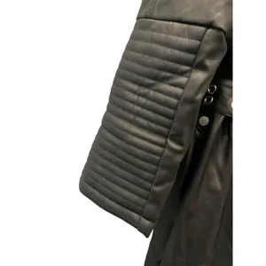 Dolls Kill Current Mood NWT Circuit Breaker Moto Trench Coat Sz XL Vegan Leather thumbnail 11