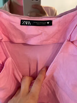 Zara Pink Satin Maxi Dress Xs thumbnail 4