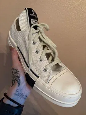 Rick Owens x Converse DRKSHDW DRKSTAR Chuck 70 Low thumbnail 2