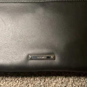 Black Clutch purse With Silver Studded Beading‎ Stud Clutch Classy Edgy Dressy thumbnail 4
