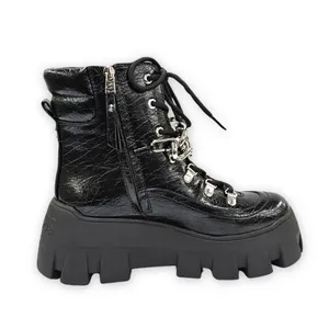 Circus by Sam Edelman Circus NY Aidyn black chain-detail ankle boots Size 6.5 Grunge Goth Lug Sole thumbnail 2
