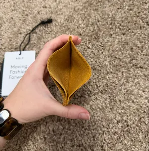 Able Leather Alem Card Case Wallet in Cognac thumbnail 3