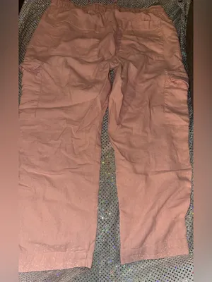 GAP Light Pink Easy Pant Cargo Large LNC thumbnail 4