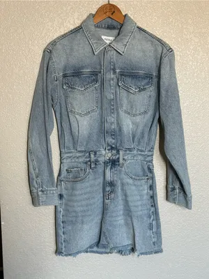 Pistola denim mini dress thumbnail 1