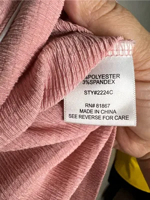 Kikit Pink Seersucker Pajama Lounge Sleep‎ Shorts Drawstring Piped Trim thumbnail 5