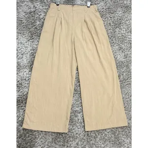 Halara Flex High Waisted Pocket Wide Leg Work Pants Preppy Women’s Size L thumbnail 3