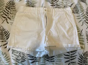 American Eagle womens khaki shorts thumbnail 1