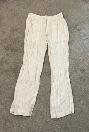 Athleta Linen Wide-Leg Pants thumbnail 1