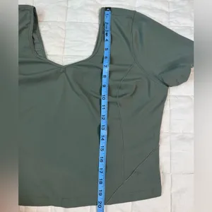 Lululemon Women's Align Tee in Grey Sage - 16 thumbnail 7
