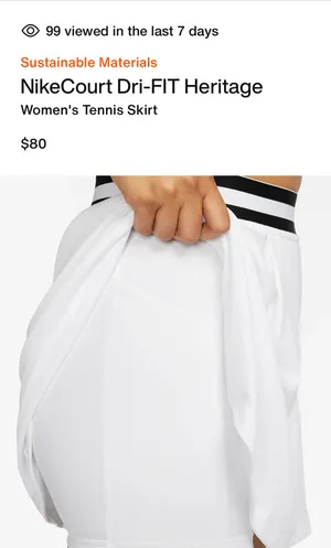 Nike Tennis Skirt NWT thumbnail 8