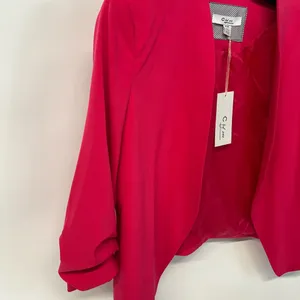 NWT C by One Chic Magenta Women's Medium Blazer Pink thumbnail 4