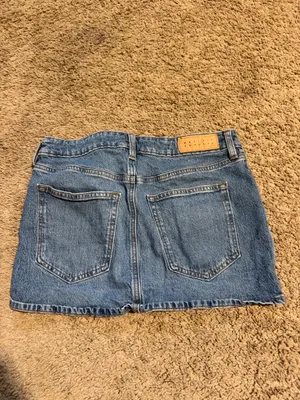 PacSun Jean Skirt Denim Blue Mini 26 thumbnail 2