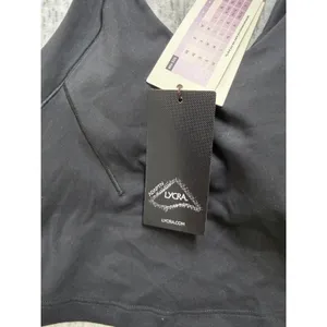 Calia Inspire Scoop Neck Tank Pure Black‎ XXS WAX14705 Built In Bra NWT thumbnail 4