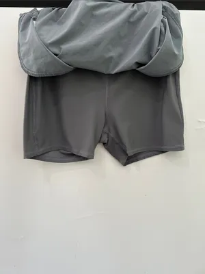 Athleta Stretch In Skort Skirt Cobblestone Gray Medium 438956 thumbnail 6