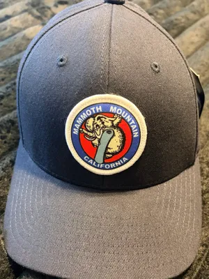 Mammoth Black Baseball Cap with Tag thumbnail 1