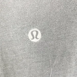 Lululemon Women's Cotton Crew Neck Long Sleeve Tee Shirt Black Small thumbnail 2