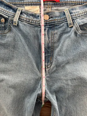 Vintage Zena Jeans 8P Y2K Light Wash Bootcut Stretch Denim Petite thumbnail 10