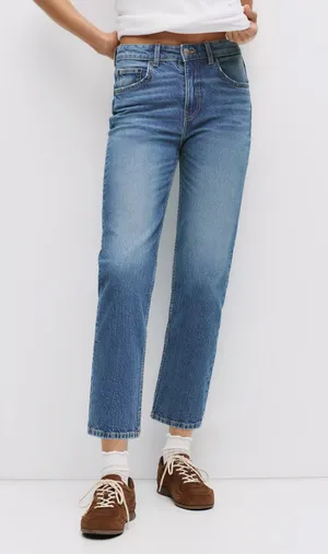 Pull & Bear Straight-Leg Jeans thumbnail 1