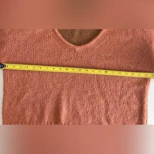 Madewell Balloon Sleeve Alpaca Wool Blend Color Block Sweater oversized S thumbnail 6
