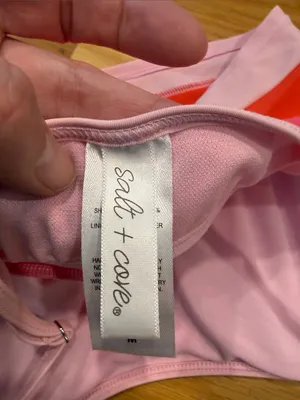 Salt + cove women’s two piece swimsuit size medium. thumbnail 3