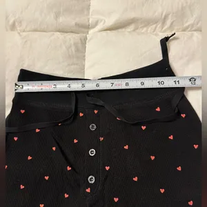 Plush Thermal Heart Pajama & Scrunchie Set - NWT - Size XS thumbnail 13