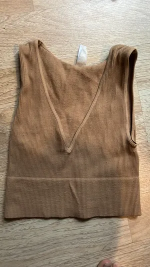 NIKIBIKI Brown Tank Top thumbnail 1
