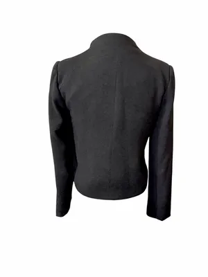 ‘I L❤️VE’ Black Cropped Blazer Sz S thumbnail 7