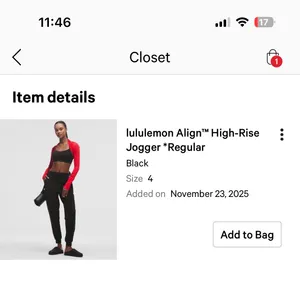 Lululemon Align high rise jogger thumbnail 5