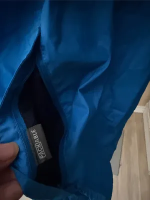 Columbia Women's Bright Blue Hooded Shell Jacket thumbnail 6