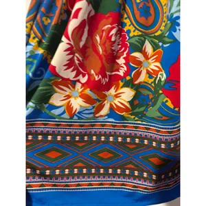 Forever 21 Size Medium Vibrant Multicolor Floral Smocked Strapless Mini Dress thumbnail 3