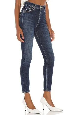 Agolde Nico High Rise Slim Cabana Women's Size 26 thumbnail 3