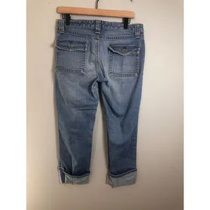 Banana Republic Womens Vintage 2005 Y2K Low‎ Rise Cropped Jeans Blue Size 6 thumbnail 4
