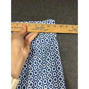 Rip Skirt Hawaii Dot Dot Dot Classic Blue and‎ White Print Size Small thumbnail 5