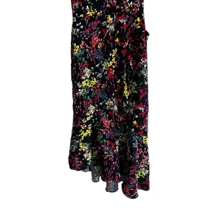 Phase Eight Sheldon Floral Ruffle Asymmetrical Midi Dress Size 2 NWT thumbnail 6