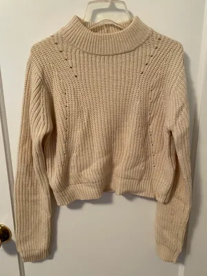 Kendall & Kylie Beige Sweater thumbnail 2
