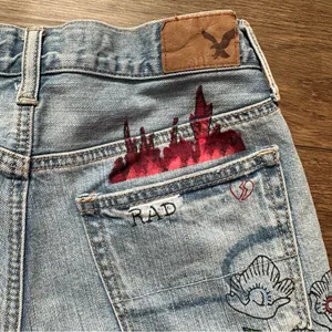 American Eagle denim shorts thumbnail 5