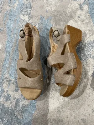 Dansko Leather Clog Sandals Size 41 (10.5-11 US) thumbnail 7