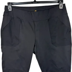 Carhartt Force X-Large (16/18) Fitted Legging Pants Hi-Rise Stretch Pocket Black thumbnail 2