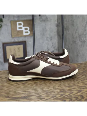 NWT Universal Thread Skyler Jogger Sneakers Double Lace Low Top Brown Multi 11M thumbnail 7