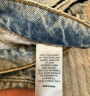 PacSun Jordyn Low-Rise Straight Jeans Light Indigo Acid Wash thumbnail 6
