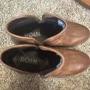 Roan by Bed Stu Gossip Leather Boots Booties Womens Size 6 Brown Western Casual thumbnail 8