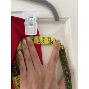 Red Strapless Corset Back Evening Dress Size 8 thumbnail 4