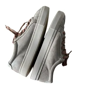 ZARA Women Metallic Glitter Silver Lace Up Fashion‎ Sneakers Size EU 39 US 8 thumbnail 9
