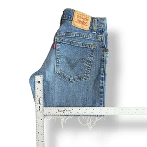 Levi’s‎ Vintage Cut Off Denim Shorts Womens Size 8 Blue Streetwear Y2K thumbnail 5