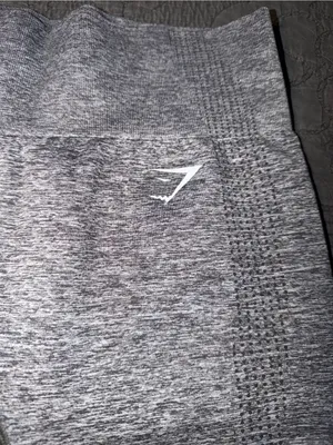 Gymshark Vital Seamless Compression Leggings Women's Size-M Heather Gray thumbnail 3